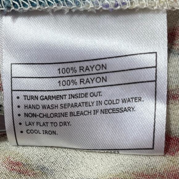 Ariat Pullover Shirt Dress Western Aztec Print Sz XXL Split V-neck Tie Waist - Picture 10 of 10